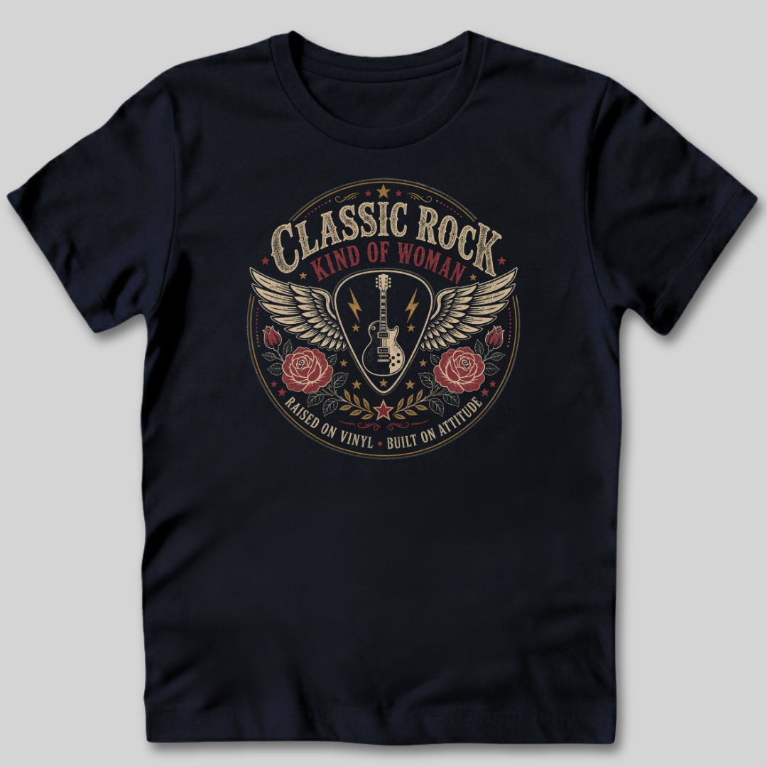 Classic Rock Kind of Woman T-Shirt