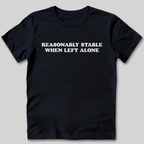 Reasonably Stable When Left Alone T-Shirt