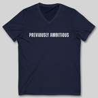 Previously Ambitious V-Neck T-Shirt