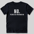 Please See Previous No T-Shirt