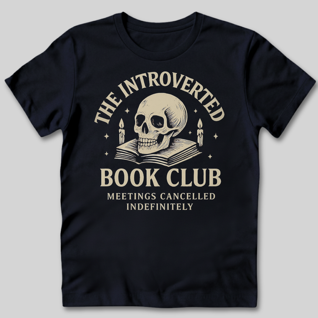 Introverted Book Club T-Shirt
