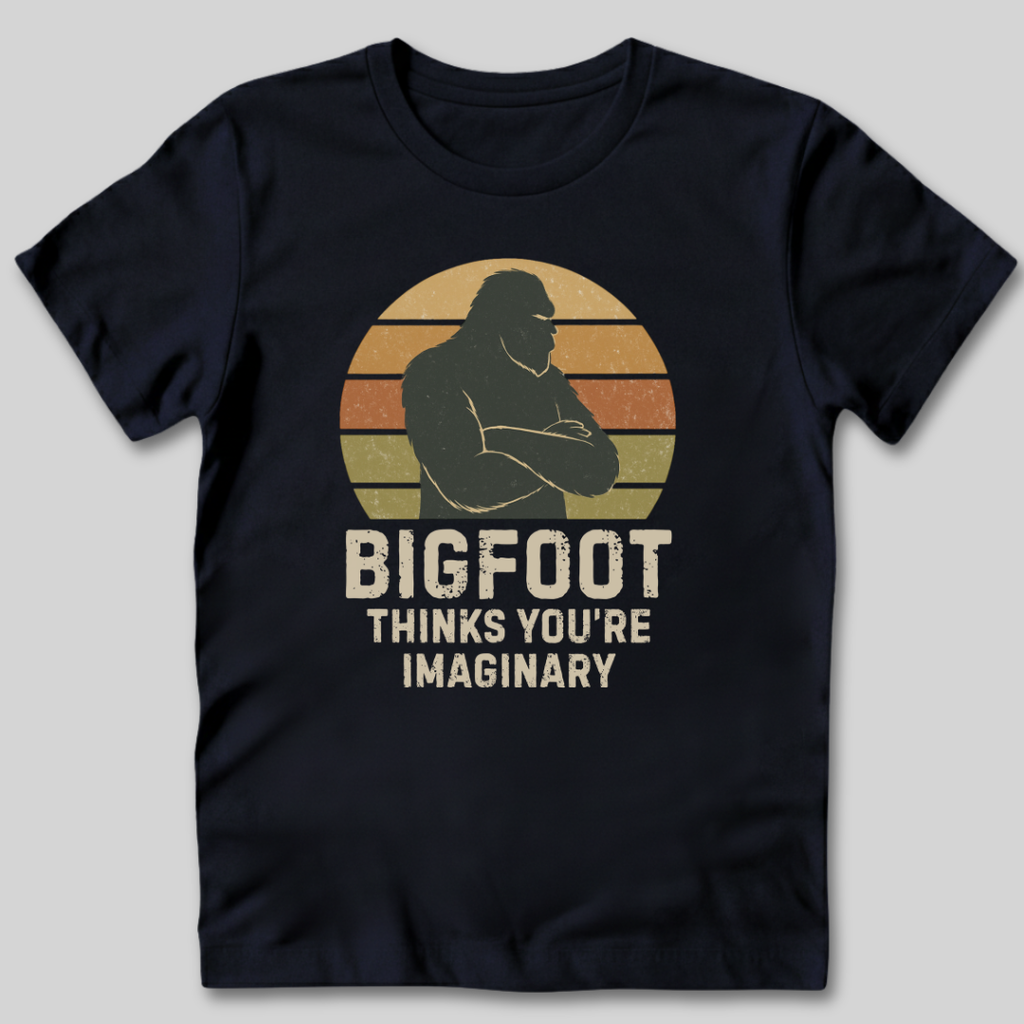 Bigfoot Thinks T-Shirt