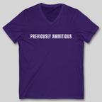 Previously Ambitious V-Neck T-Shirt