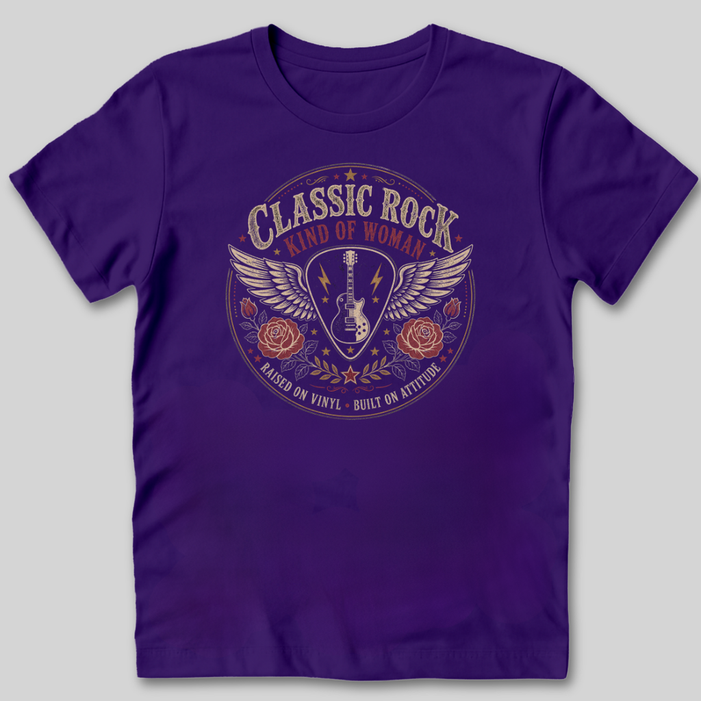 Classic Rock Kind of Woman T-Shirt
